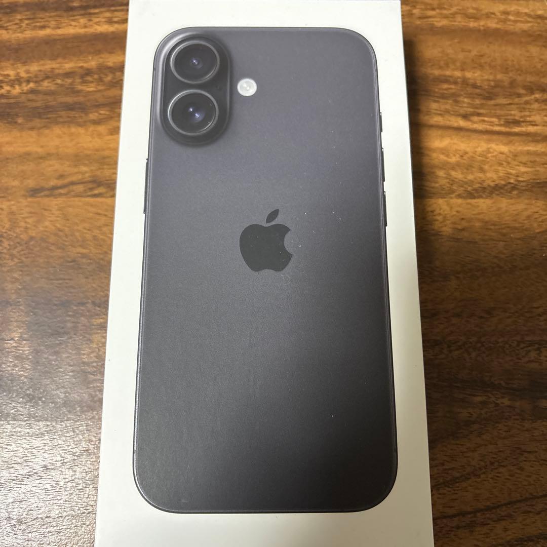 Apple iPhone 16 ブラック 128GB