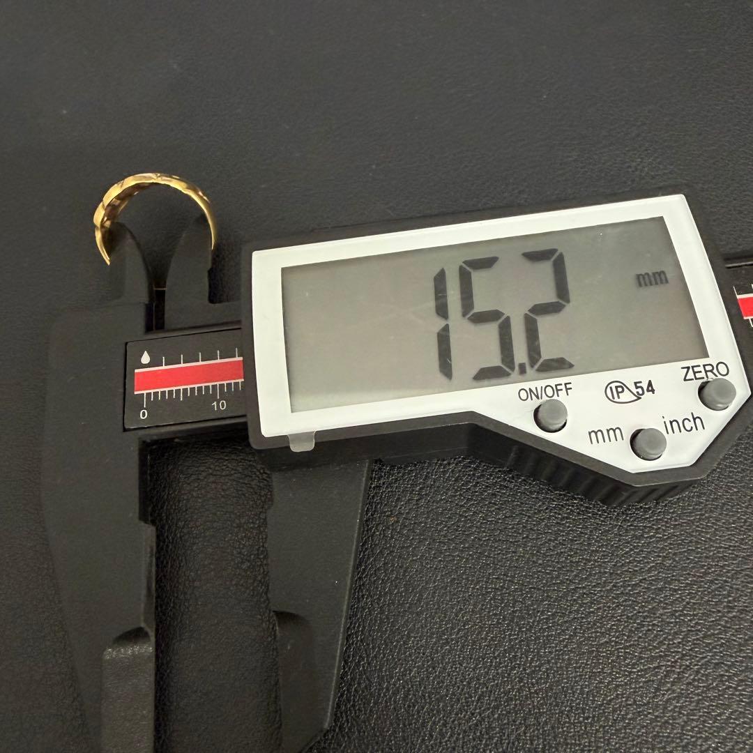 (C010917) K18リング 約10号 18金YG 指輪