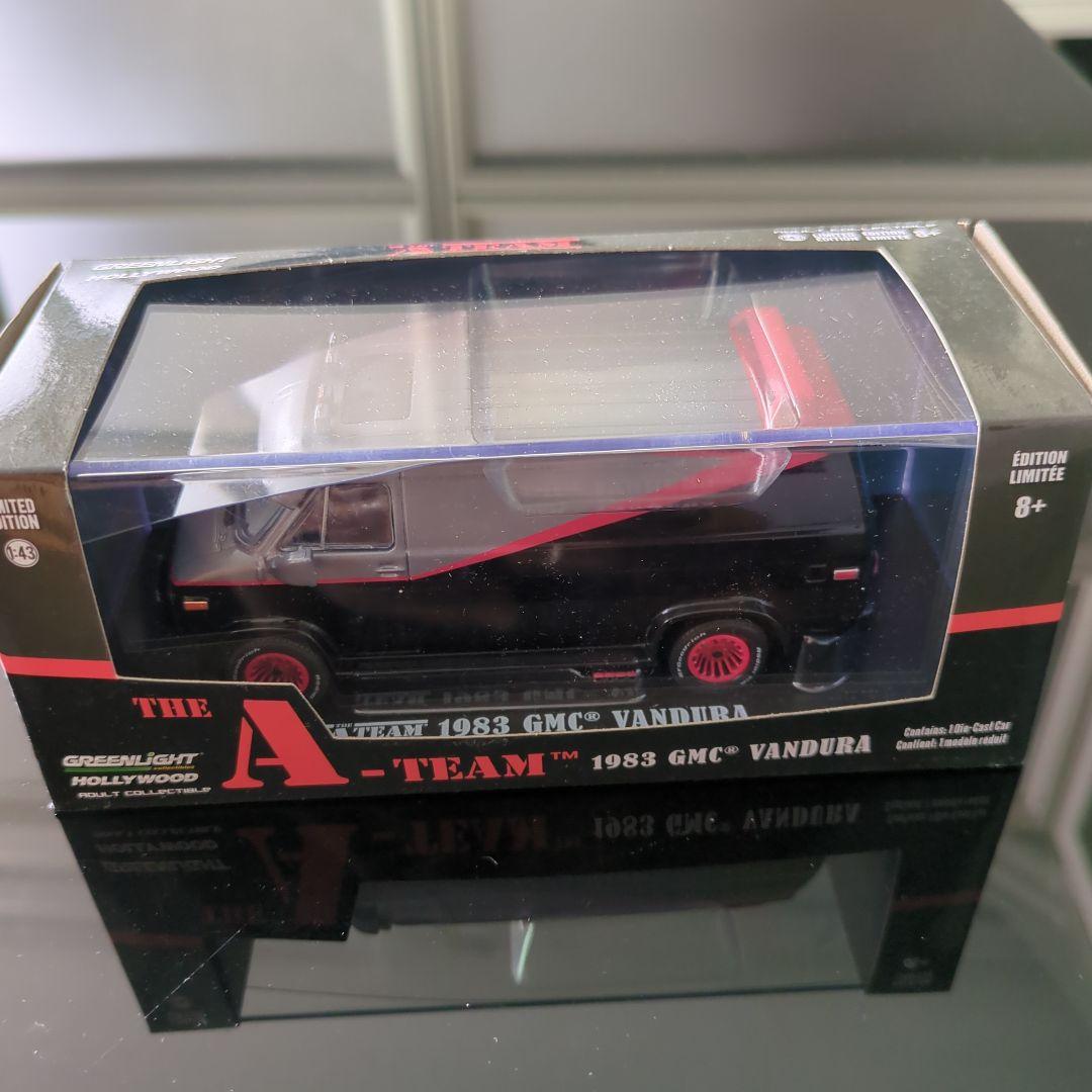【廃盤未開封】特攻野郎Aチーム 1983 GMC バンデューラ 限定版ミニカー