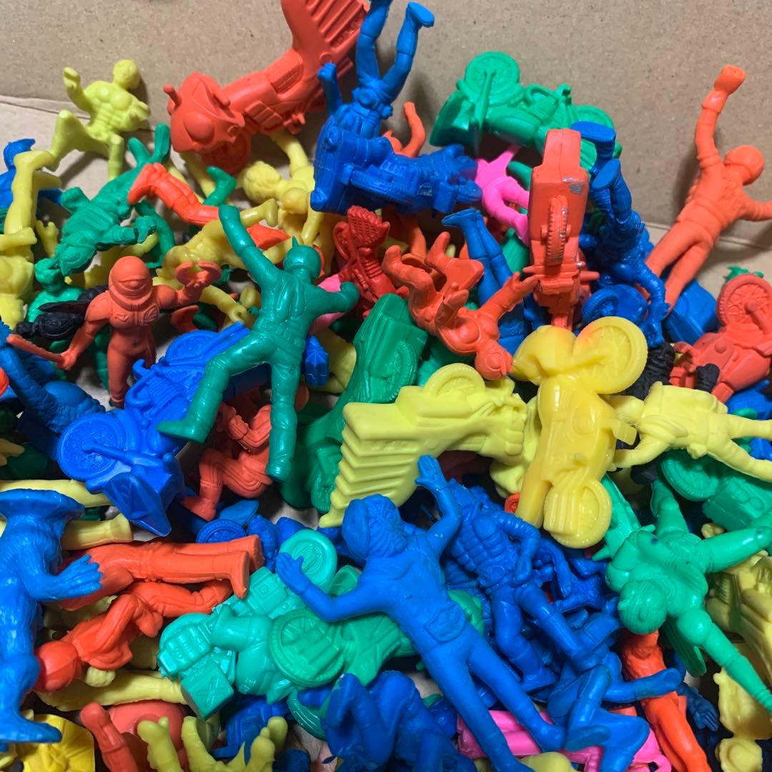 仮面ライダー倶楽部　消しゴム　★⭐️大量⭐️★ 当時物　キン消し　昭和レトロ