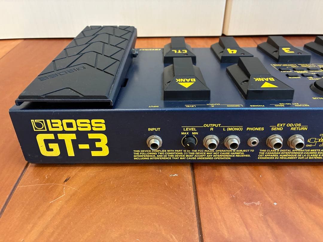 BOSS GT-3 マルチエフェクター アダプター付