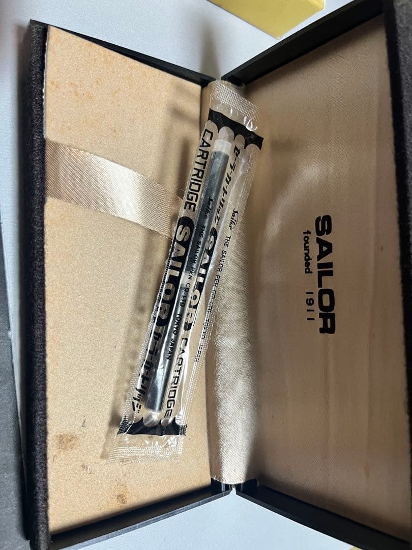 Sailor 21K 万年筆 カートリッジインク付き