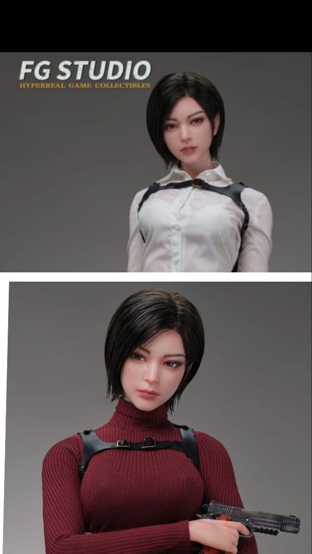 新品未使用　1/3　アクションフィギュア　チャイナ服付　エイダ・ウォン　バイオ