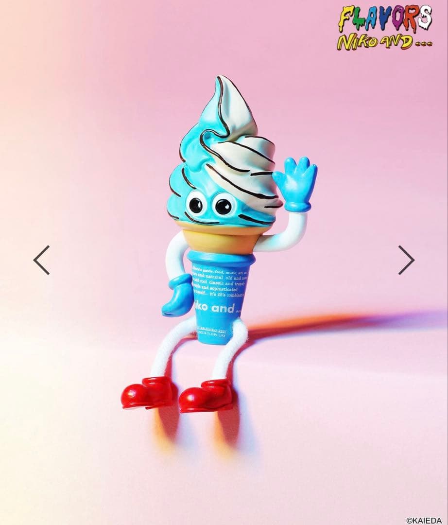 ニコアンド 【FLAVORS】コラボ お座りオブジェ　全種