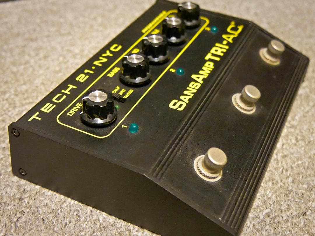 【箱/説明書付】TECH 21 NYC SansAmp TRI-A.C.