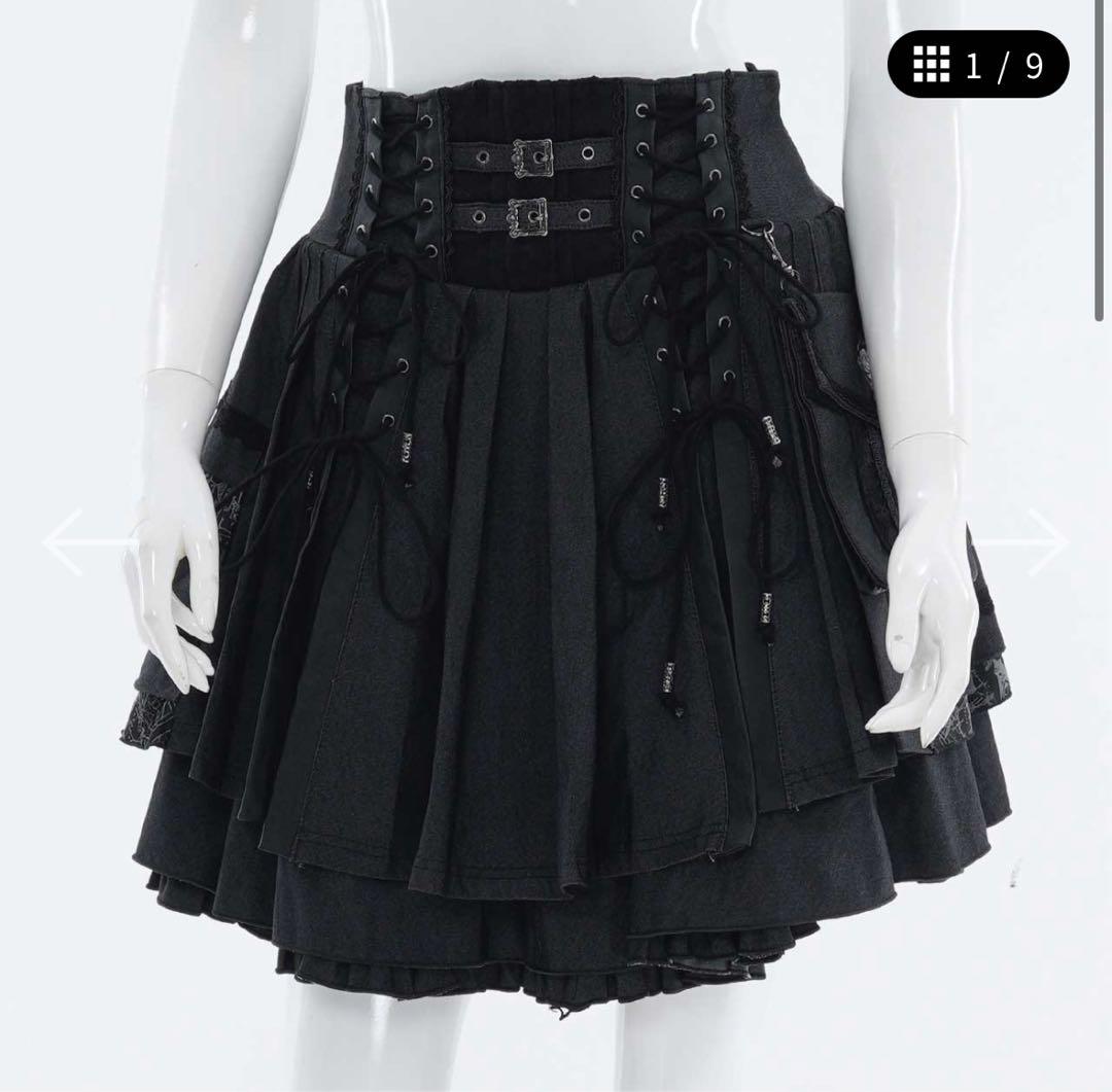 ozz on Pirates Rose プリーツスカート