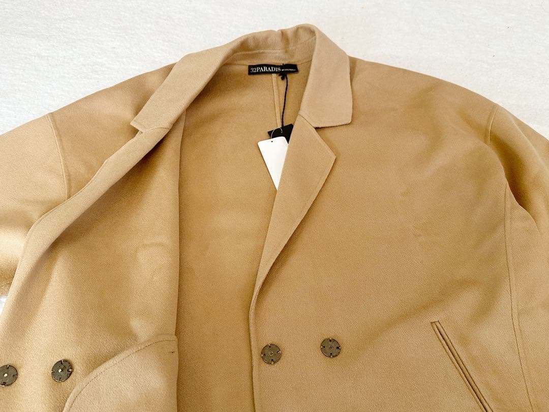 新品 32PARADIS コート　キャメル