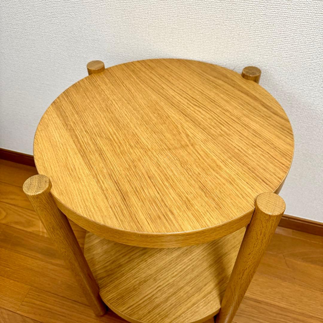 【美品/送料込】IKEA LISTERBY リステルビー サイドテーブル　オーク