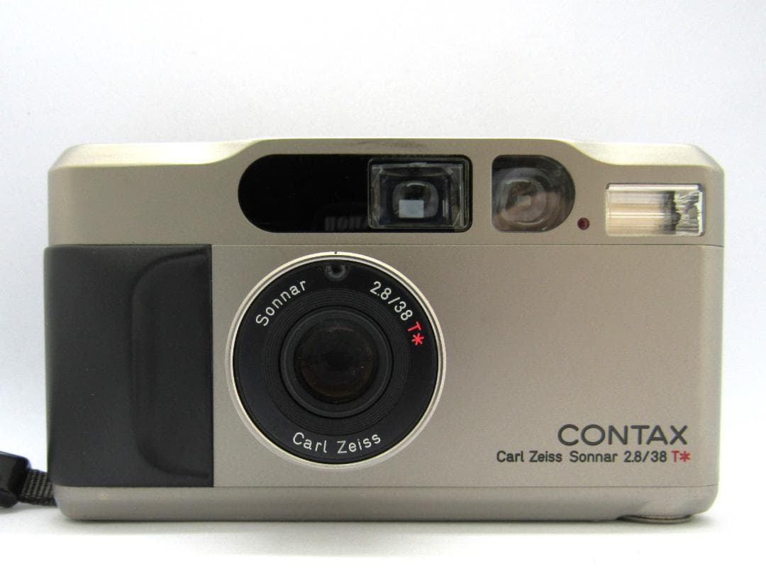 【動作品】CONTAX T2 コンタックス データバック付 フィルムカメラ