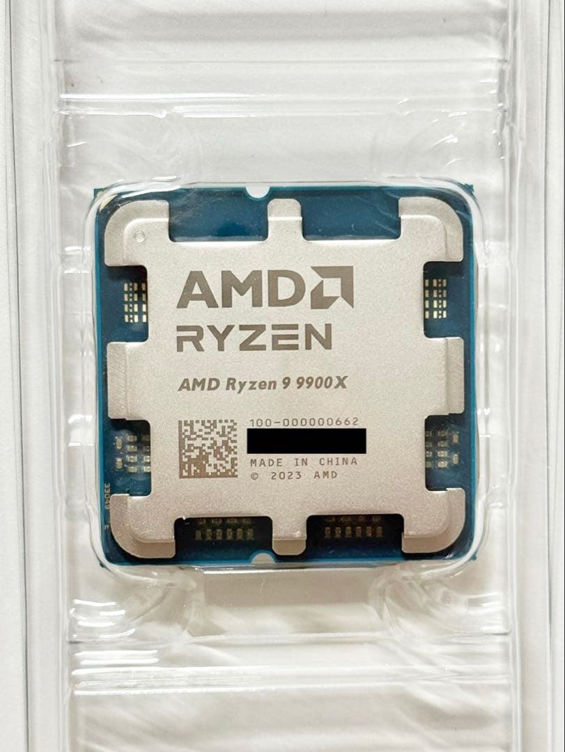 AMD Ryzen 9 9900X 新品バルク品