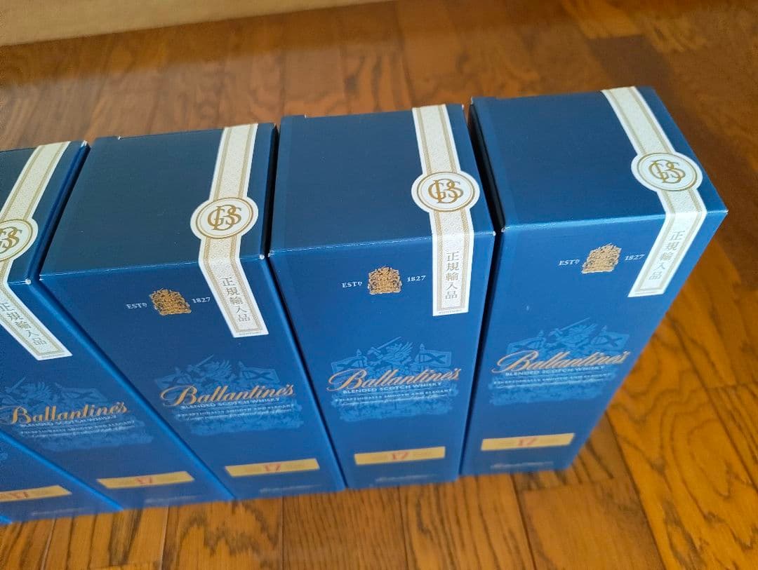 スーさん　Ballantine's 17年 ウイスキー 6本セット