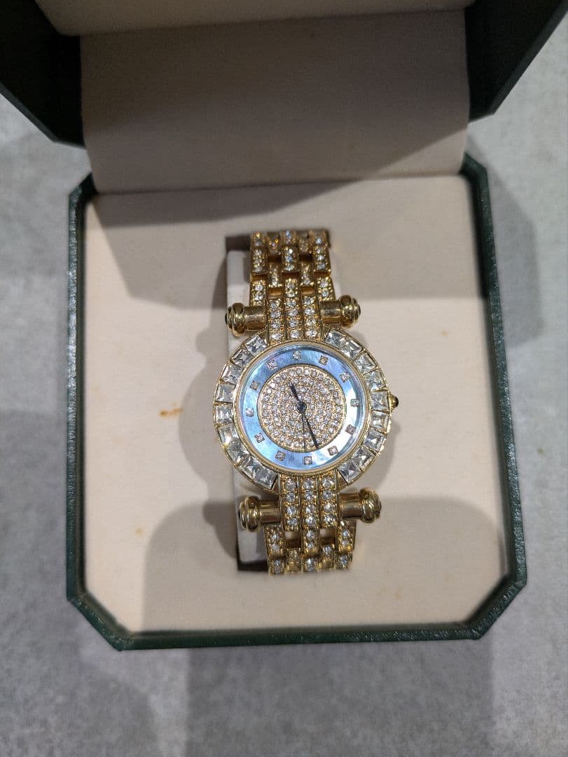 新品 ルイスラセール Louis Lasserre 腕時計 アナログ ゴールド