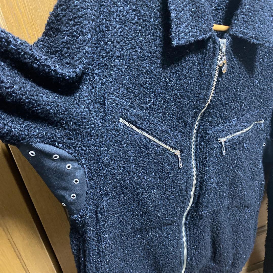 ジャケット・アウター JieDa 24AWTWEED ZIP SHIRT
