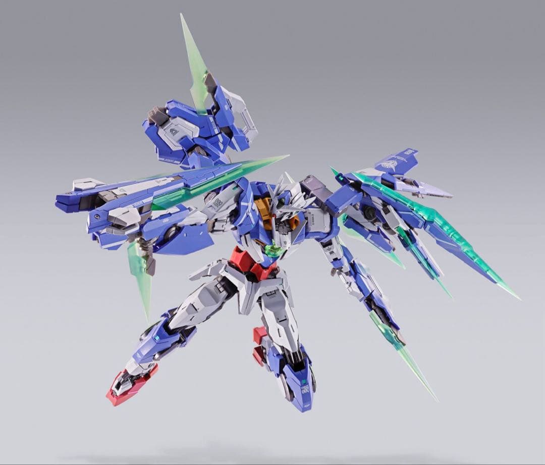 新品未開封L BUILDダブルオークアンタ　フルセイバー