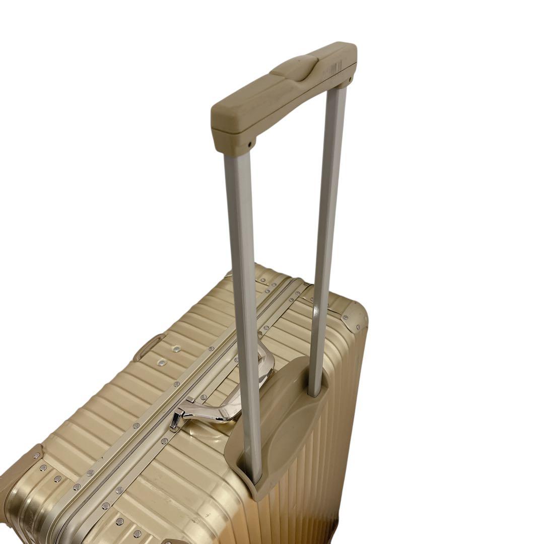 《極希少》リモワ TOPAS Titanium 77L GOLD TSA