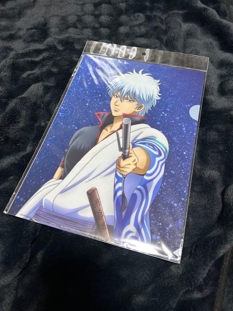 銀魂　クリアファイル　ひらかたパーク　真選組　炎天巡行　かぶき町四天王　冬の装い