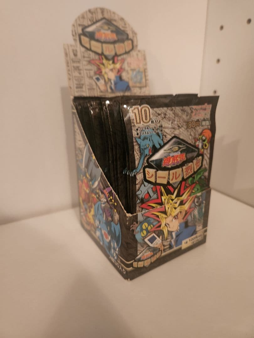 遊戯王 シール烈伝 1BOX（1箱）30パック入り