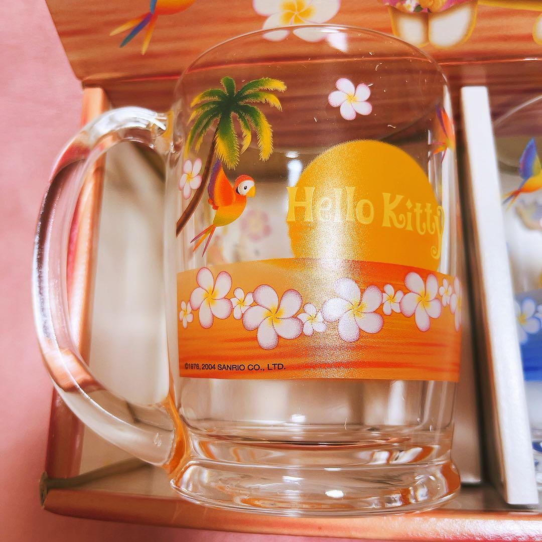 希少レア　ハローキティ　ダニエル　日焼け　ジョッキセット　ハワイ　1999