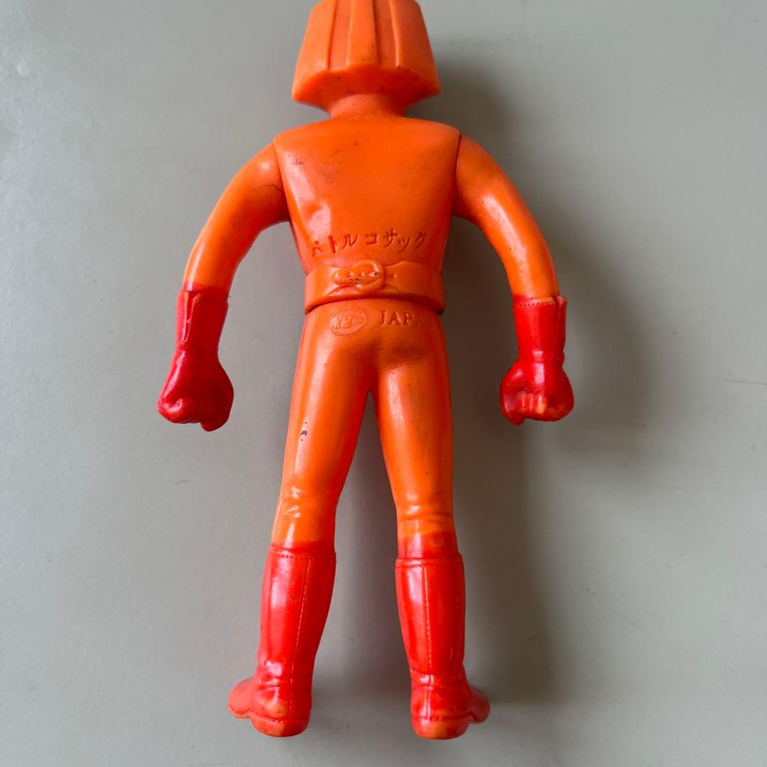 バトルフィーバーJ バトルコサック ミスアメリカ　ソフビ ポピー製