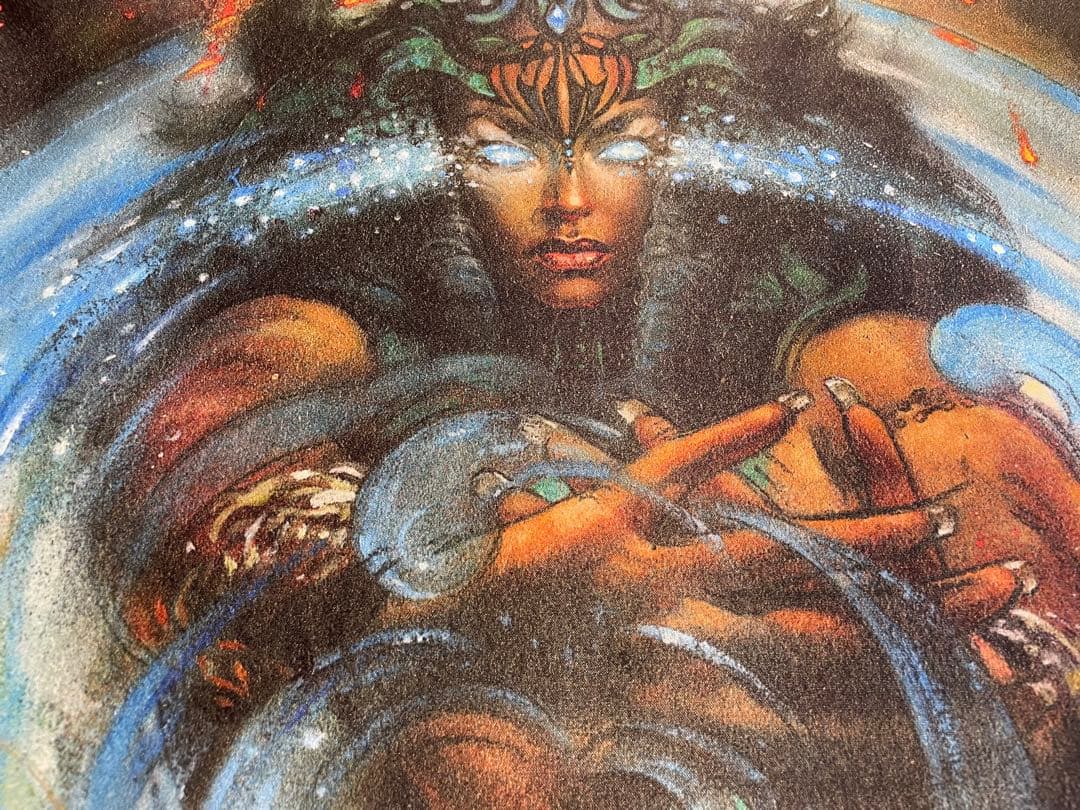 テレッサニールセン 意志の力　プレイマット　サイン入り