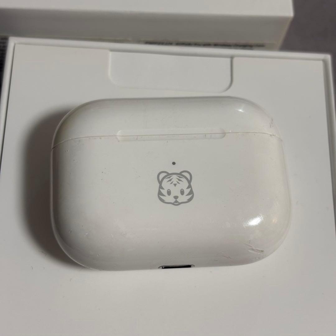 【右耳なし】AirPods Pro（第一世代）　本体ケース、左耳、箱あり