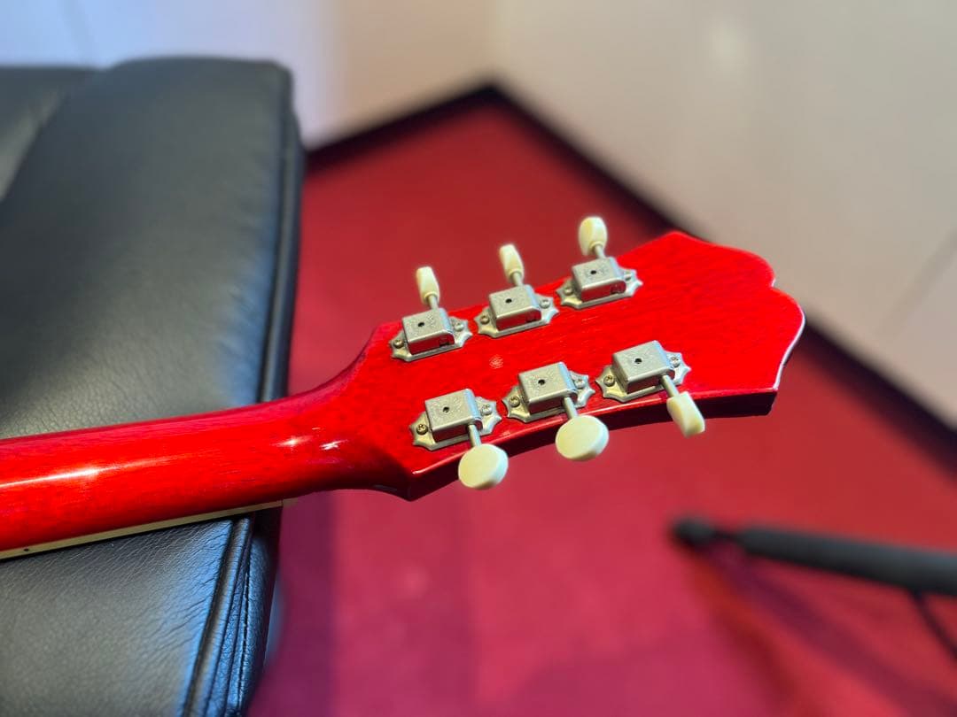 Epiphone Casino Worn Cherry セミアコ ギブソン系