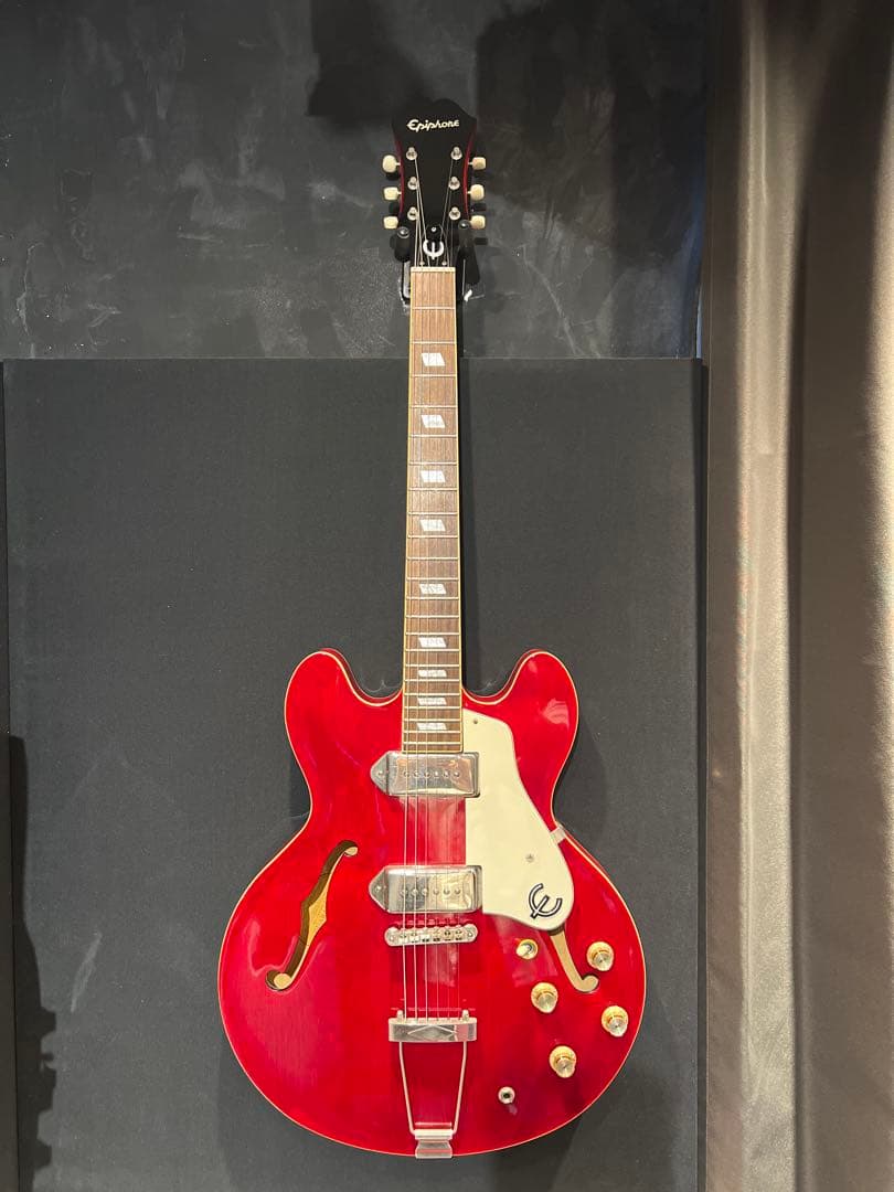 Epiphone Casino Worn Cherry セミアコ ギブソン系