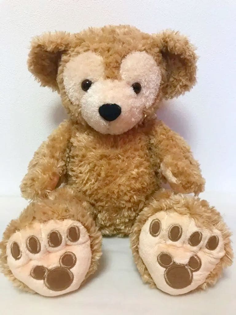 レア♡ 初期 白タグ ダッフィー ぬいぐるみ 中国製 青文字