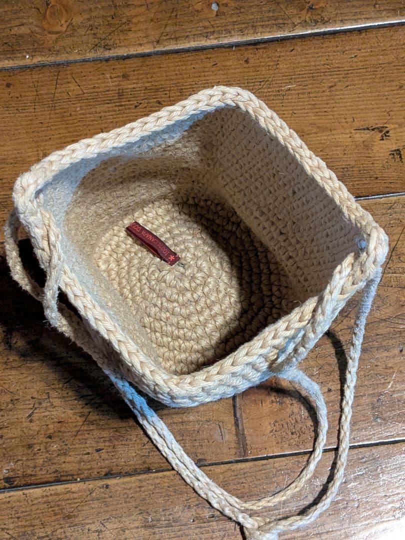 ダニエラグレジス DANIELA GREGIS クロシェ編み 2WAYバッグ