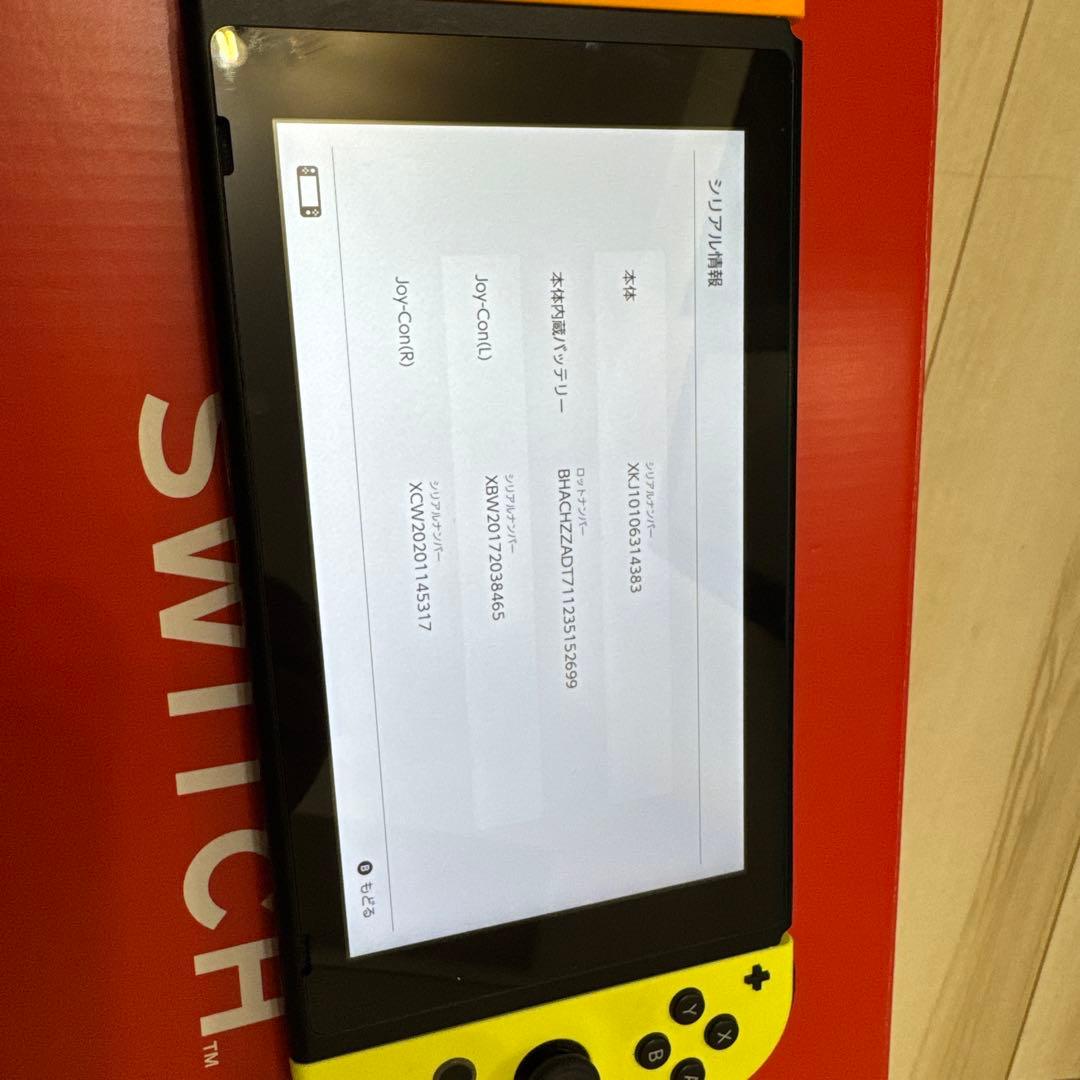 Nintendo Switch 本体 付属品完備 動作確認済み　カスタムカラー