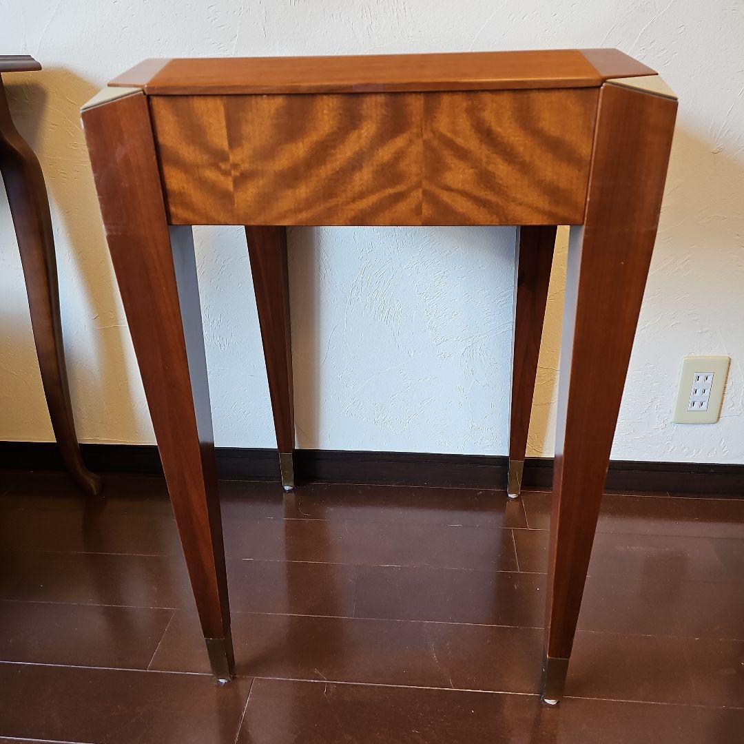 【カリモクドマーニ】 最高峰 フォルザ エンドテーブル ダニエラ材