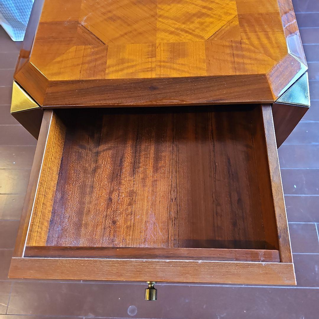 【カリモクドマーニ】 最高峰 フォルザ エンドテーブル ダニエラ材