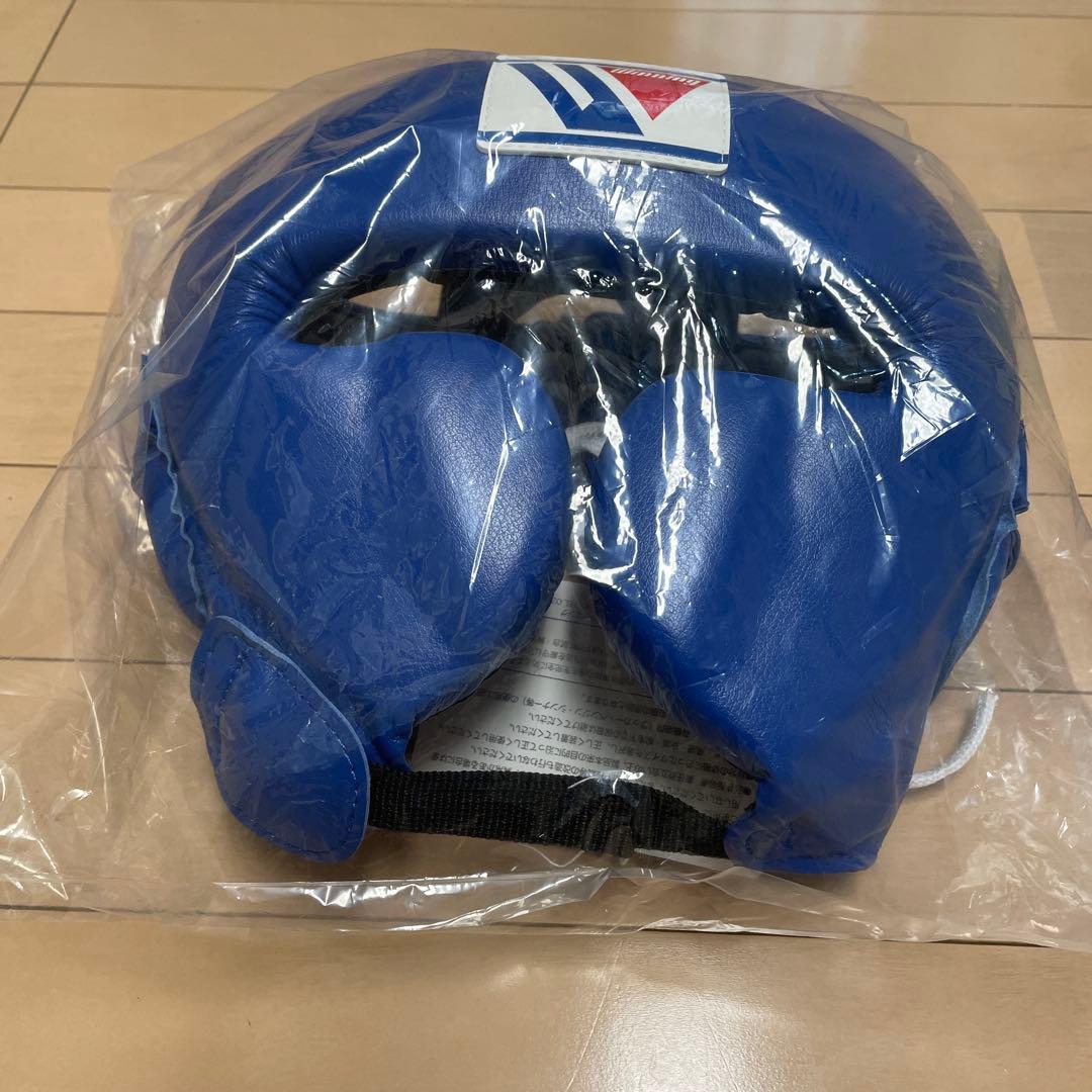 新品未使用 ウイニング ヘッドギア ブルー Lサイズ FG-2900