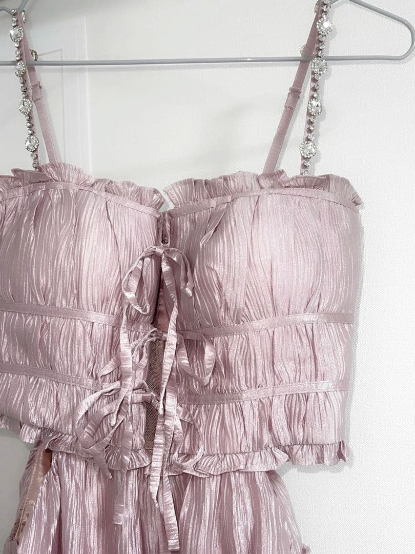 き*り様 【完売品】ROBE de FLEURS ローブドフルール ピンクドレス