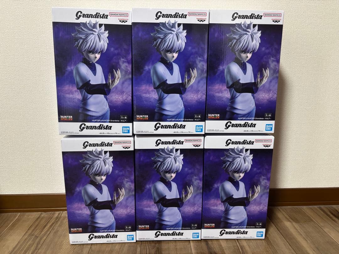 HUNTER x HUNTER Grandista キルア 6個セット ①