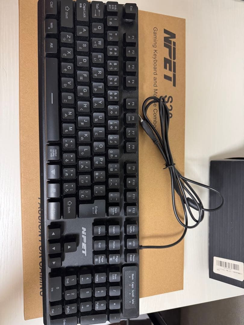 NIPOGI ミニPC キーボード/マウス/マウスパッド　セット