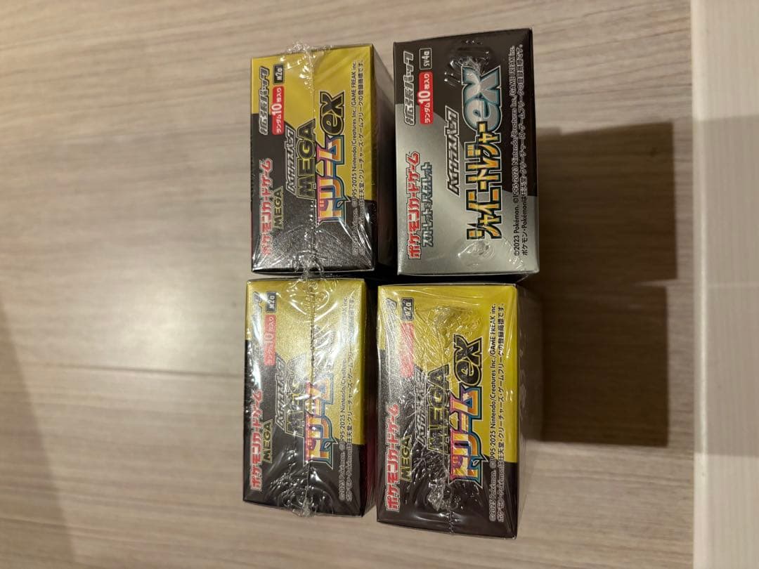 ポケモンカードゲーム メガドリームEX 3BOX シャイニートレジャー 1BOX