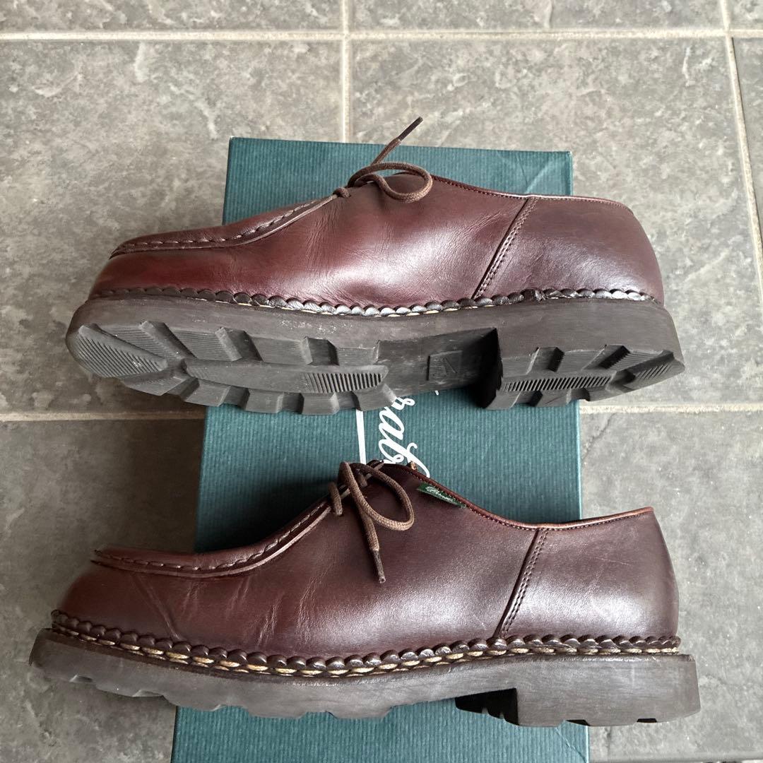 Paraboot Michael cafe uk7 ダークブラウン