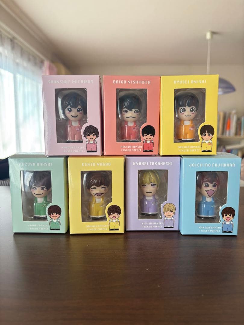 M*読様 なにわ男子　指人形　7体　全員
