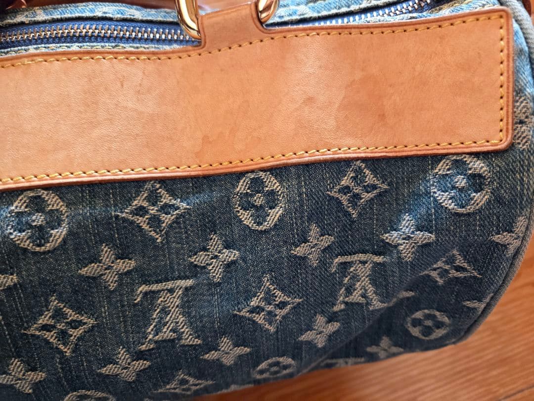 LOUIS VUITTON ルイヴィトン ネオスピーディ モノグラムデニムバッグ