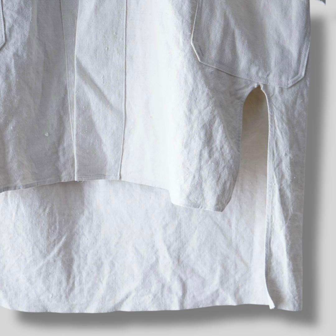 1930s フレンチリネン アンティーク ヴィンテージ リネンコート ビヨード