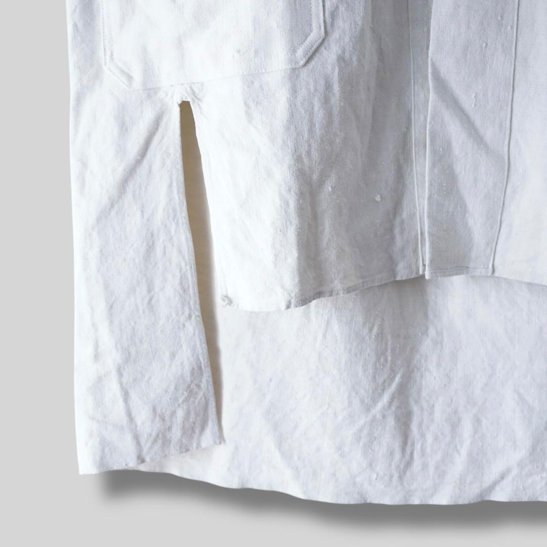 1930s フレンチリネン アンティーク ヴィンテージ リネンコート ビヨード
