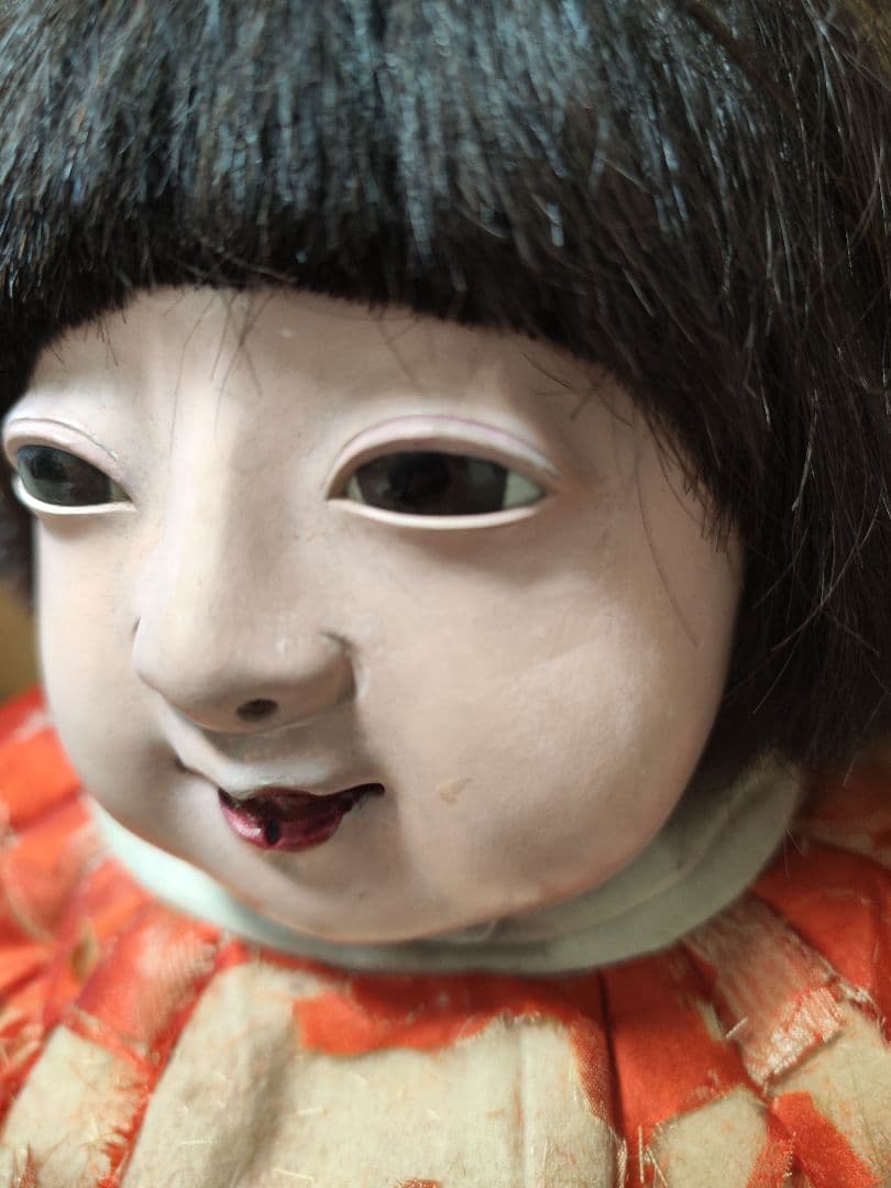 市松人形　抱き人形　60cm　アンティーク