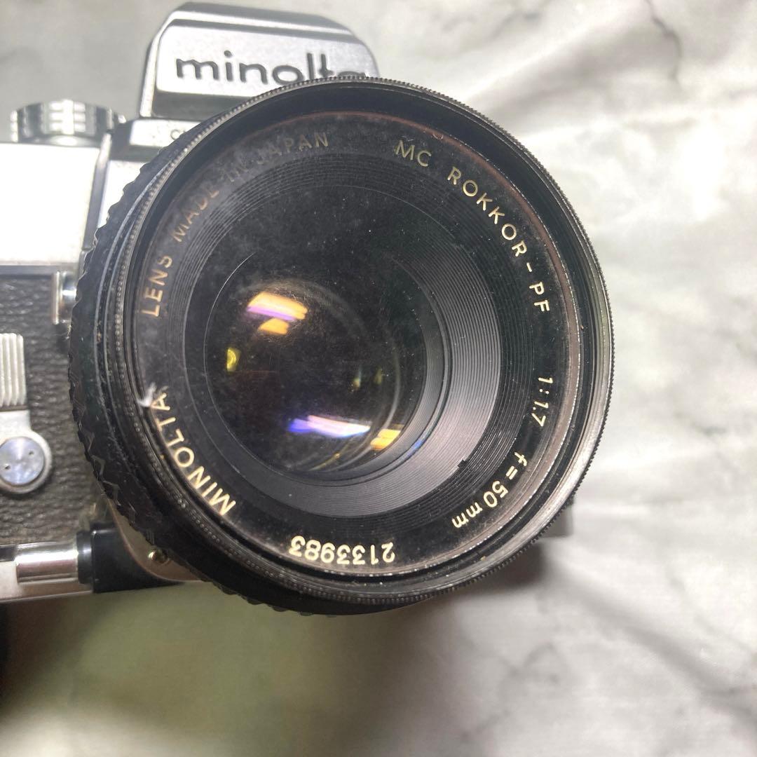 Minolta SR-T Super フィルム一眼レフカメラ　昭和レトロ