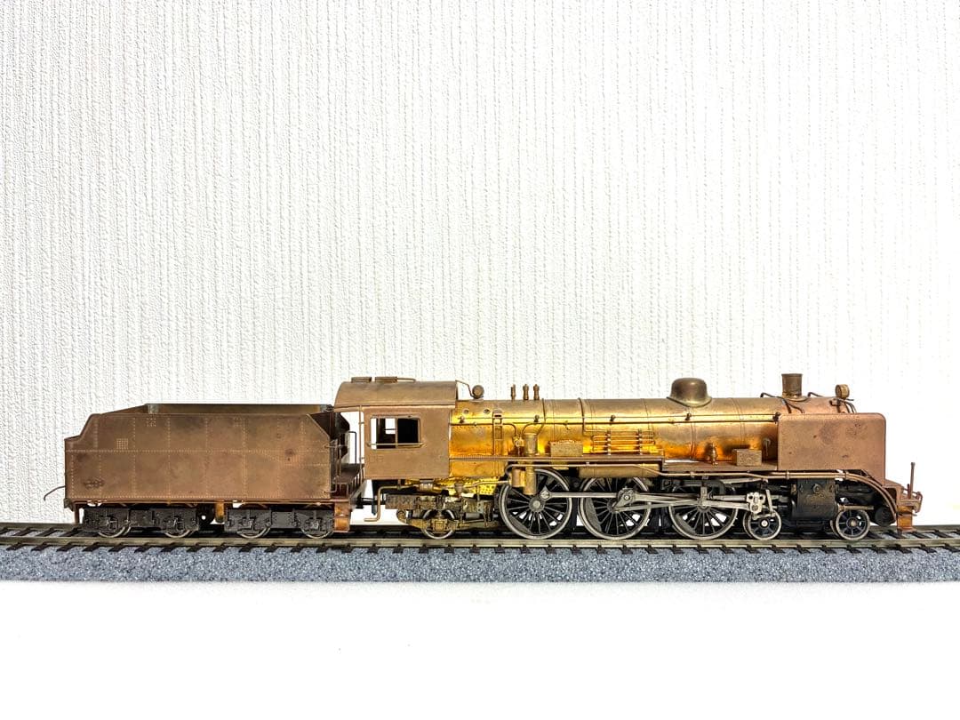 HOゲージ C53 蒸気機関車　未塗装完成品