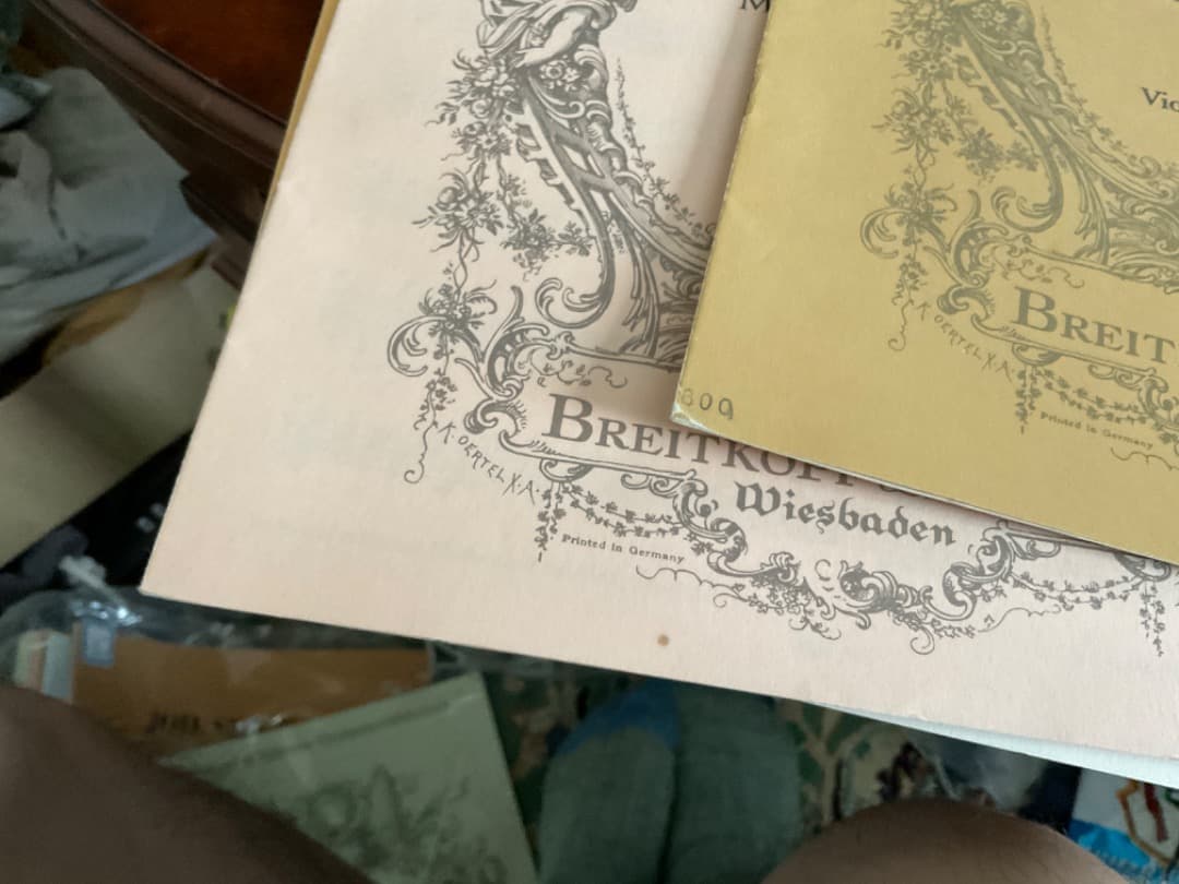 オーケストラ全パート譜　モーツァルト　雀のミサ　ミサブレビス　k.220 未使用