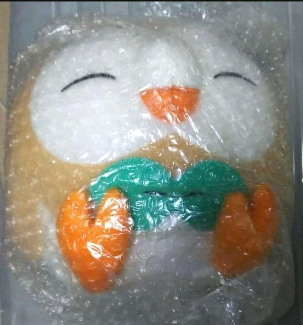 ポケモン　モクロー　おやすみ　ポーズ　ぬいぐるみ　202511280040