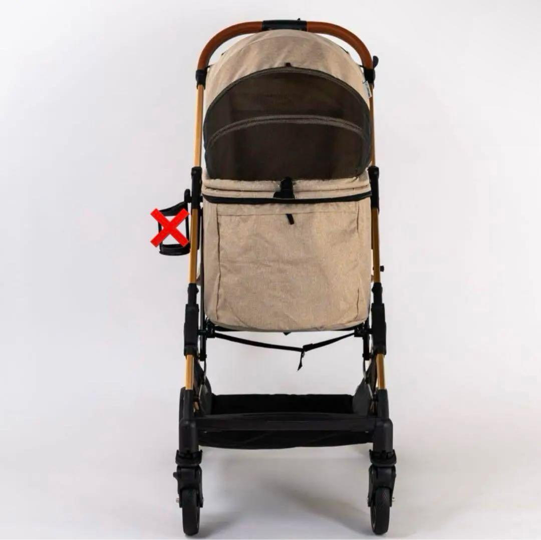 美品 ペットカート バギー 4輪 ワンタッチ 折り畳み 軽量 コンパクト