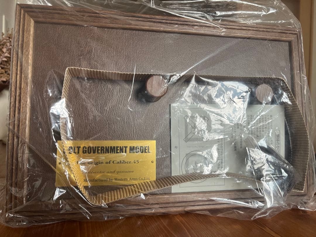 ★希少★ ウエスタンアームズ コルト ガバメント 1911 額縁 飾り額