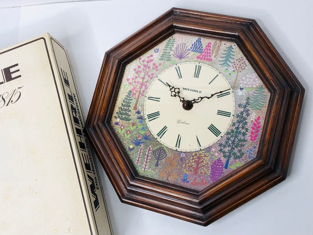 未使用品 WEHRLE Gallery Clock ウエラ社 掛時計 希少品